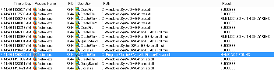 firefoxdnsapi-dllnotfound